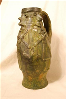  Face jug, made in Nuneaton during the 1300s.